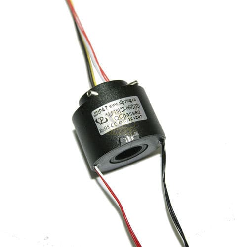 Вращающийся коллектор с проходящим валом - LPT012B-0302-U2 - JINPAT Electronics Co., Ltd. - для камеры / медицинский / компактный