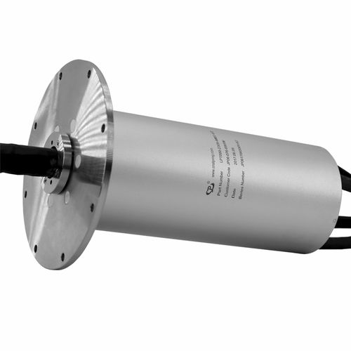 Электрический вращающийся коллектор - LPT000-2305-5902-E2 - JINPAT Electronics Co., Ltd. - через Ethernet / последовательный / со сплошным валом