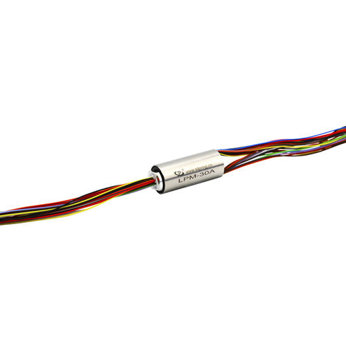 Вращающийся коллектор с капсулой - LPM-30A - JINPAT Electronics Co., Ltd. - для медицинского оборудования / для подъемного крана / из металла