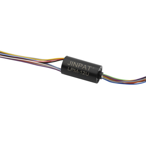 Вращающийся коллектор со сплошным валом - LPM-12U - JINPAT Electronics Co., Ltd. - робототехника / стандартный / с золотыми контактами