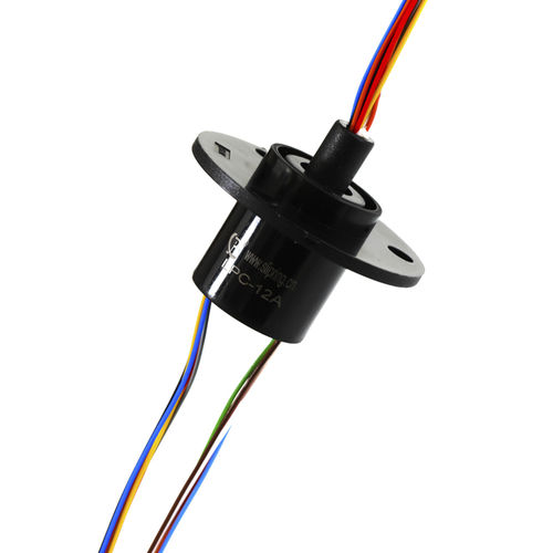 Вращающийся коллектор HD-SDI - LPC-12A - JINPAT Electronics Co., Ltd. - с капсулой / высокого разрешения
