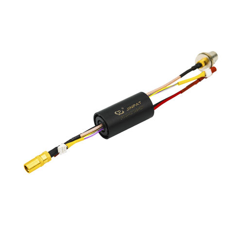 Вращающийся коллектор HD-SDI - LPC-24A-0210-4S-HD01 - JINPAT Electronics Co., Ltd. - с капсулой / для вертолета / из пластика