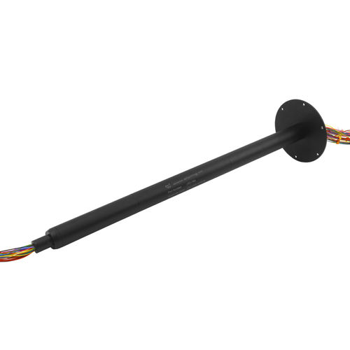 Вращающийся коллектор с капсулой - LPC-76A - JINPAT Electronics Co., Ltd. - из анодированного алюминия / с фланцем / IP54