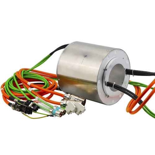 Вращающийся коллектор с проходящим валом - LPT130-0830-16S - JINPAT Electronics Co., Ltd. - для использования в промышленности / из нержавеющей стали / IP65
