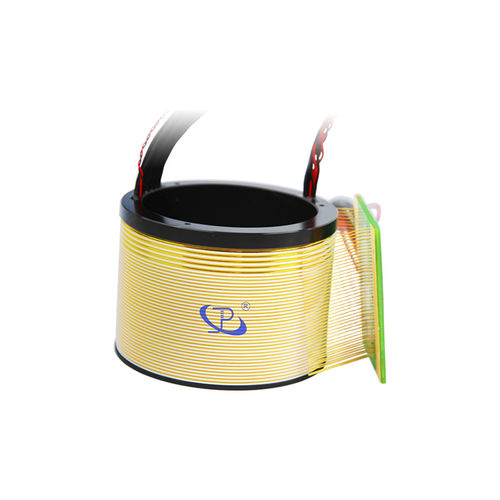 Вращающийся коллектор из 2 частей - LPS095-0203-0201-28S - JINPAT Electronics Co., Ltd. - из анодированного алюминия / с золотыми контактами