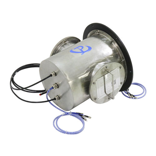 Электрооптический вращающийся коллектор - LPA000-0250-FO04 - JINPAT Electronics Co., Ltd. - для использования на морских судах / из нержавеющей стали / IP65