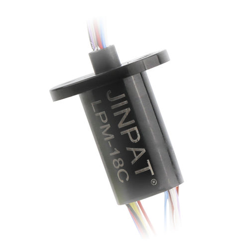 Вращающийся коллектор для CAN bus - LPM-18C - JINPAT Electronics Co., Ltd. - Gigabit Ethernet / с капсулой / робототехника