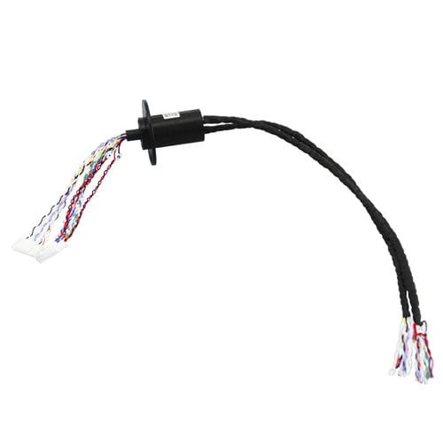Вращающийся коллектор через Ethernet - LPC-24A-0802-10S-E2 - JINPAT Electronics Co., Ltd. - с капсулой / для видеонаблюдения HD