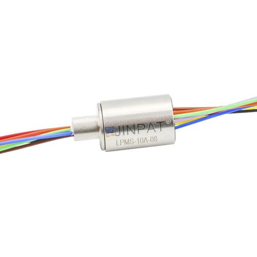 Вращающийся коллектор с капсулой - LPMS-10A-08 - JINPAT Electronics Co., Ltd. - для БЛА / из металла / микро