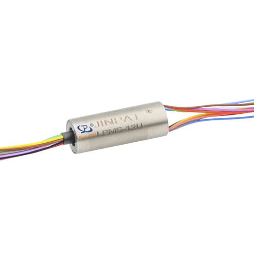 Миниатюрный вращающийся коллектор - LPMS-12U - JINPAT Electronics Co., Ltd. - с капсулой / из алюминия / компактный