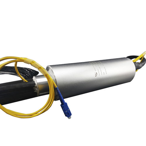 Электрооптический вращающийся коллектор - LPT000-073-6402-FO01-E3 - JINPAT Electronics Co., Ltd. - Gigabit Ethernet / с проходом в центре / для ротационного стола