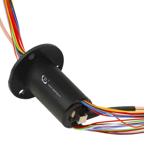 Гибридный вращающийся коллектор - LPC-1C2402 - JINPAT Electronics Co., Ltd. - с полой осью / для антенны радаров / пластиковый