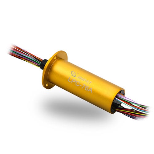 Электрический вращающийся коллектор - LPC-76A - JINPAT Electronics Co., Ltd. - PROFIBUS / с капсулой / для ротационного стола