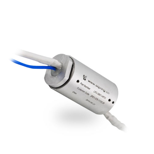 Вращающийся коллектор с капсулой - LPC-0801-HF01 - JINPAT Electronics Co., Ltd. - из анодированного алюминия / с золотыми контактами