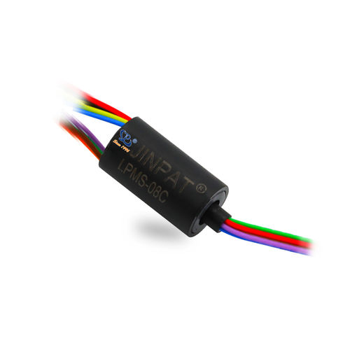 Вращающийся коллектор с капсулой - LPMS-08C - JINPAT Electronics Co., Ltd. - для камеры / компактный / проводящий