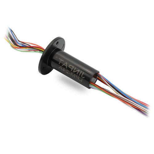Вращающийся коллектор с капсулой - LPM-24A - JINPAT Electronics Co., Ltd. - для ротационного стола / для медицинского оборудования / пластиковый
