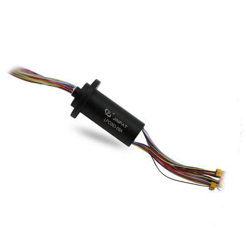 Вращающийся коллектор с капсулой - LPC063-56A - JINPAT Electronics Co., Ltd. - для ротационного стола / для робототехники / для медицинского оборудования