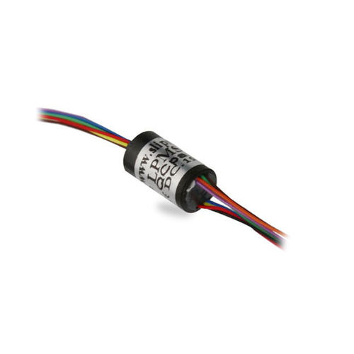 Миниатюрный вращающийся коллектор - LPMS-08E - JINPAT Electronics Co., Ltd. - с капсулой / для ротационного стола / для антенны радаров