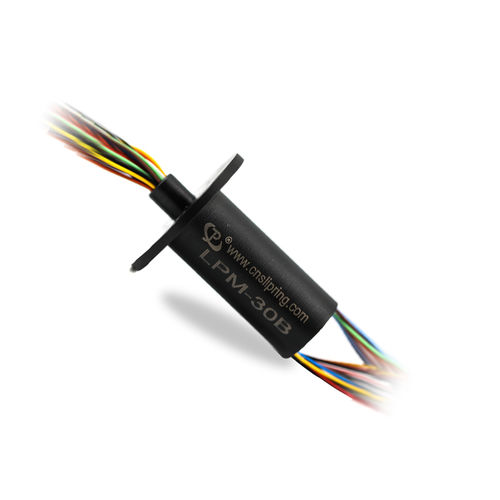 Вращающийся коллектор с капсулой - LPM-30B - JINPAT Electronics Co., Ltd. - для систем видеонаблюдения / из золота / миниатюрный