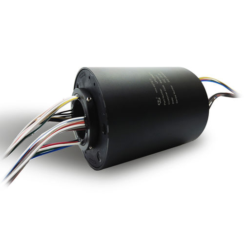 Пневматический вращающийся коллектор - LPT038-0605/1216/2410 - JINPAT Electronics Co., Ltd. - газ / с полой осью