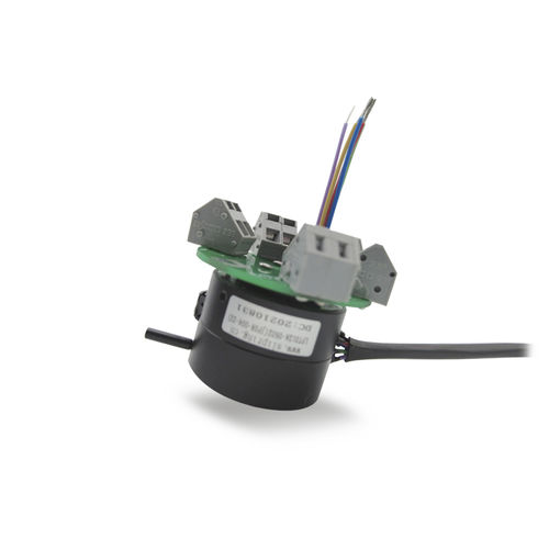 Вращающийся коллектор с проходящим валом - LPT012A-0902 - JINPAT Electronics Co., Ltd. - для ротационного стола / для упаковки / для робототехники