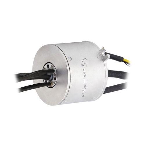 Вращающийся коллектор с проходящим валом - LPT000-0510-0202-13S - JINPAT Electronics Co., Ltd. - из анодированного алюминия / с золотыми контактами