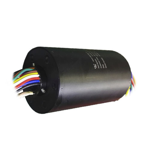 Вращающийся коллектор с проходом в центре - LPT025-1615-04S - JINPAT Electronics Co., Ltd. - для использования в промышленности / для термопары / из алюминия