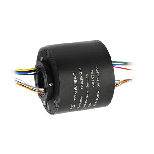 Вращающийся коллектор USB - LPT025-1210 - JINPAT Electronics Co., Ltd. - с полой осью / компактный