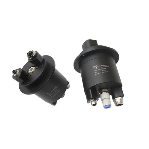 Вращающийся коллектор через Ethernet - LPT000-0508-E2-01A - JINPAT Electronics Co., Ltd. - с проходящим валом / IP65 / проводящий