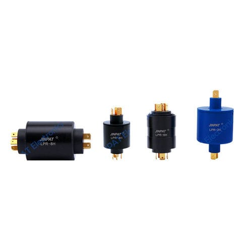 Вращающийся коллектор с клиньями - LPR series - JINPAT Electronics Co., Ltd. - для использования в промышленности / для кабельного барабана / для монтажа ветровой электрической установки
