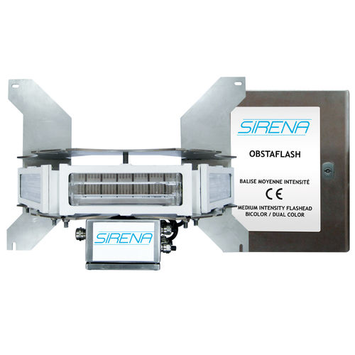 Световой оповещатель - OBSTAFLASH LED 180° - SIRENA S.p.A. - IP66
