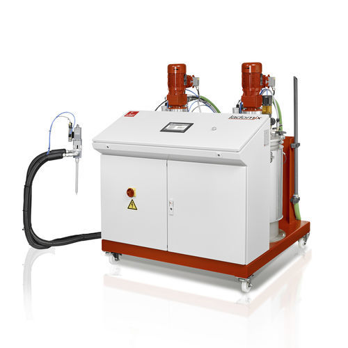 Дозатор-смеситель клея - Ladomix - DOPAG - Metering, Mixing and Dispensing Technology - с шестерённым насосом / высокоточный / подвижный