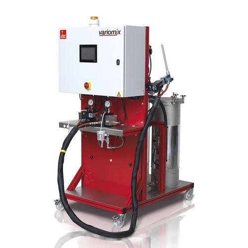Поршневый дозатор-смеситель - variomix - DOPAG - Metering, Mixing and Dispensing Technology - для носителей с высокой вязкостью / для абразивной жидкости / силиконовый