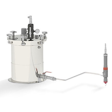 Дозатор-смеситель для жидкостей с высокой вязкостью - Rotordis - DOPAG - Metering, Mixing and Dispensing Technology - для пастообразных продуктов / непрерывного действия / однокомпонентный