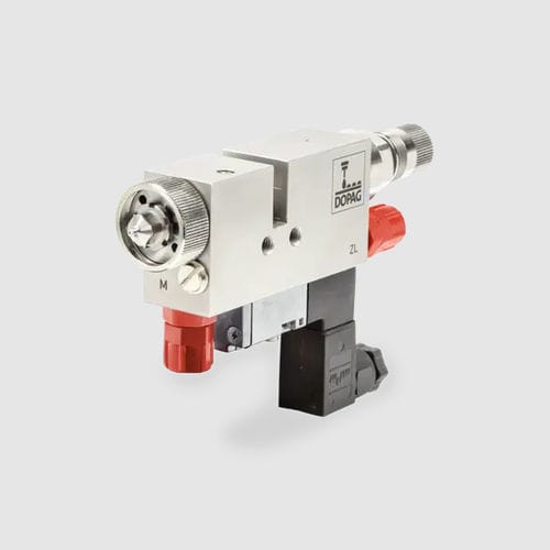 Клапан для распыления - lubriLine - DOPAG - Metering, Mixing and Dispensing Technology - мембранный / электрический / для регуляции