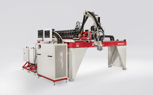 Картезианский робот - dynamicLine - DOPAG - Metering, Mixing and Dispensing Technology - 3 оси / для дозирования / напольный
