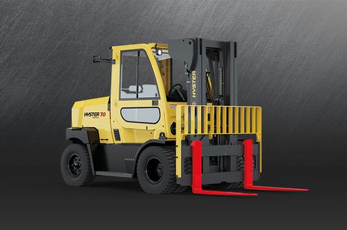 Вилочный погрузчик на пневматическом устройстве - H6.0-8.0FT - HYSTER - СНГ / с местом для сидения водителя / промышленный