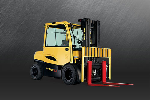 Электрический вилочный погрузчик - J4.0-5.5XN - HYSTER - с местом для сидения водителя / для использования в помещениях / для внешнего использования