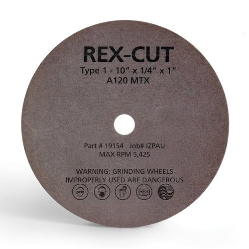 Точильный круг для отделки - 161103 - Rex-Cut Abrasives - для галтовки / плоский / из металла