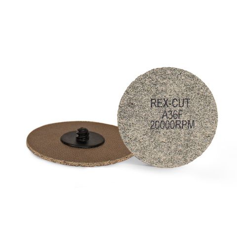 Абразивный круг с оксидом алюминия - Max - Rex-Cut Abrasives - для отделки / для шлифования / для удаления заусенцев