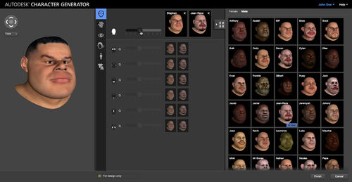 Программное обеспечение для разработки - Character Generator - AUTODESK - для управления / анимации / для лабораторий