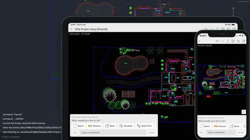 Программное обеспечение визуализатор - AutoCAD Web - AUTODESK - CAO / разработки / хранения