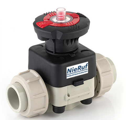 Мембранный клапан - MB01 - NieRuf Gmbh - с маховиком / для газа / для сварки