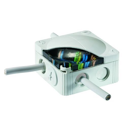 Настенная соединительная коробка - COMBI IP68 SET - WISKA Hoppmann GmbH - герметичная / IP68 / из полипропилена