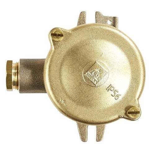 Выступающая соединительная коробка - 1149 series - WISKA Hoppmann GmbH - IP56 / из латуни / с кабельным вводом