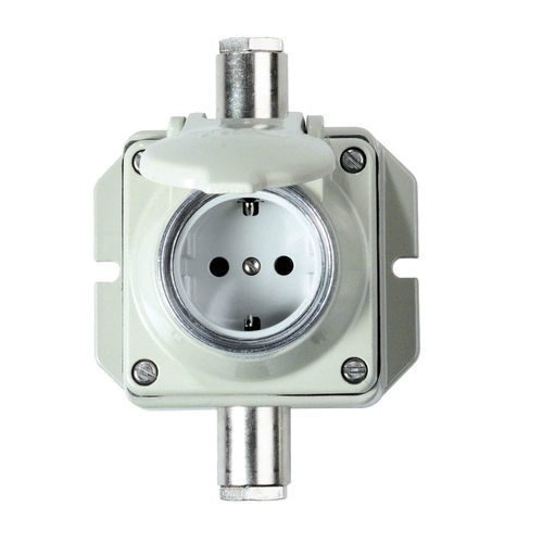 Настенная розетка - 8709 - WISKA Hoppmann GmbH - встроенная / IP54