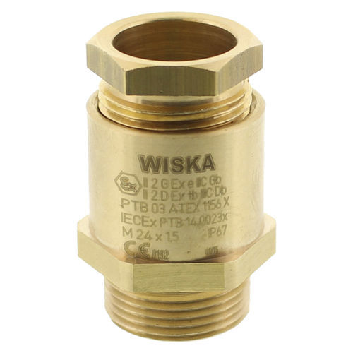 Взрывозащищенная кабельная втулка - EX-KVM-Z - WISKA Hoppmann GmbH - из латуни / IP66 / IP67