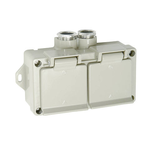 Настенная розетка - 722942 - WISKA Hoppmann GmbH - встроенная / IP44
