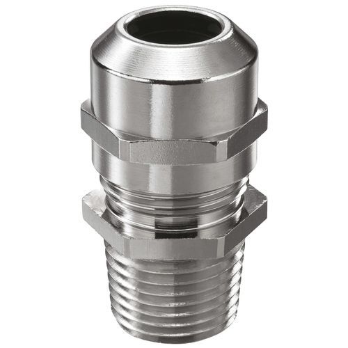 Кабельная втулка из полиамида - NMSKV series - WISKA Hoppmann GmbH - из никелевой латуни / из латуни / IP68