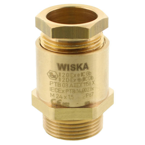 Кабельная втулка из латуни - EX-KVM-W, type W - WISKA Hoppmann GmbH - IP66 / с резьбой